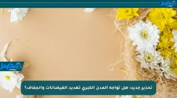 تحذير جديد: هل تواجه المدن الكبرى تهديد الفيضانات والجفاف؟